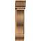Ekena Millwork Funston Traditional Smooth Bracket w/ Offset Brace, Western Red Cedar, 7 1/2"W x 28"D x 32"H BKT0806X28X32FST01SWR - alternate 2